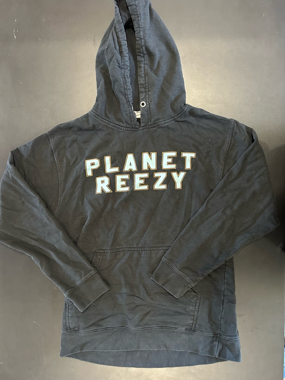 Planet Reezy Black Graphic Hoodie
